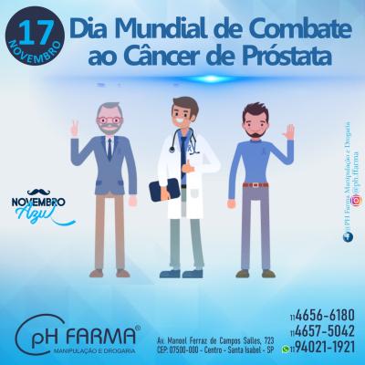 Novembro Azul - Combate ao Câncer de Prostata
