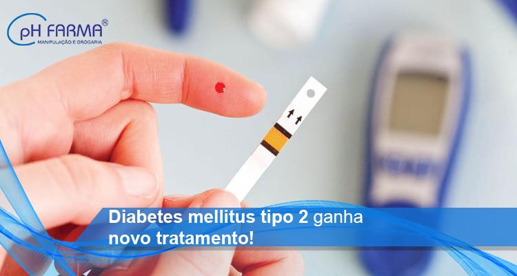 Diabetes mellitus tipo 2 ganha novo tratamento