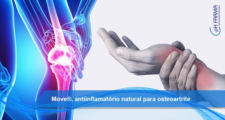 Move®, antiinflamatório natural para osteoartrite